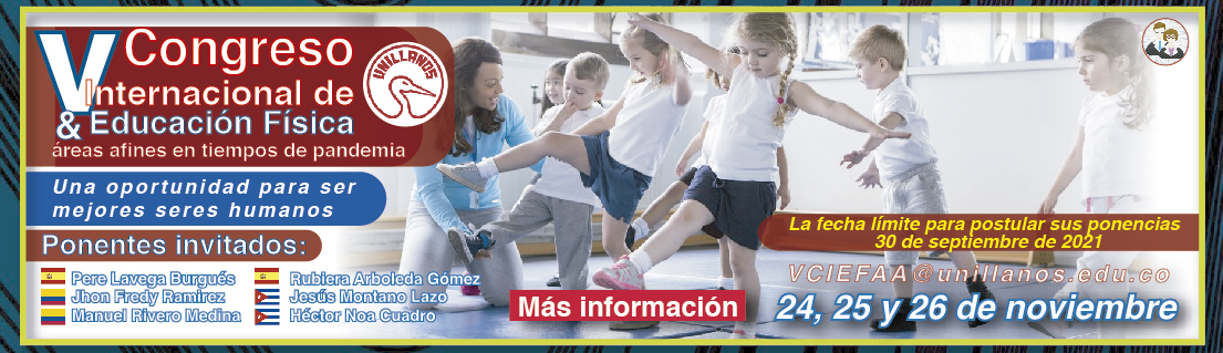 V Congreso Internacional de Educación Física y áreas afines en tiempos de pandemia